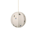 Cumberwick Fabric Pendant Light-Moonnatur