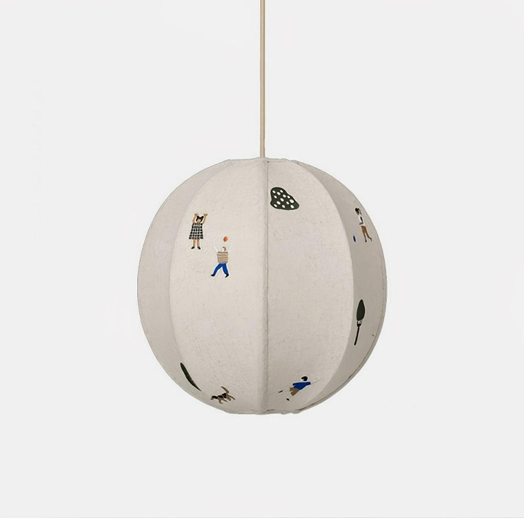 Cumberwick Fabric Pendant Light-Moonnatur