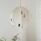 Cumberwick Fabric Pendant Light-Moonnatur