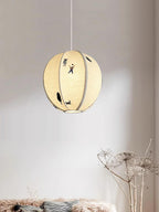Narenia Fabric Pendant Light-Moonnatur