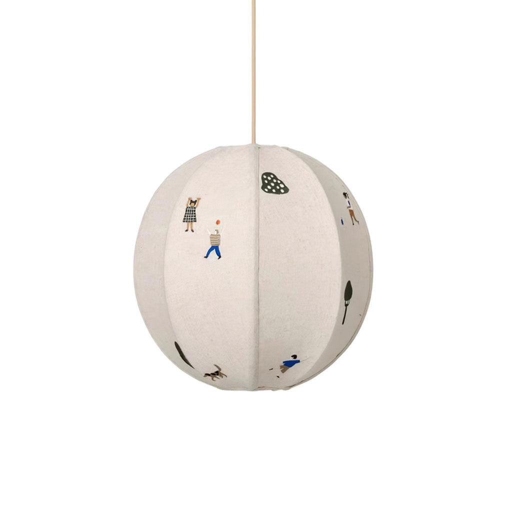 Cumberwick Fabric Pendant Light-Moonnatur