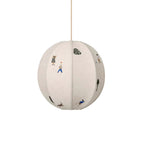 Narenia Fabric Pendant Light-Moonnatur