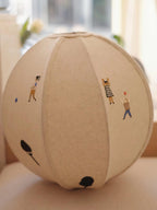 Narenia Fabric Pendant Light-Moonnatur