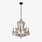 Cavendelle Wood Chandelier-Moonnatur