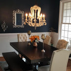 Cavendelle Wood Chandelier-Moonnatur