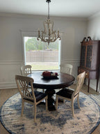 Cavendelle Wood Chandelier-Moonnatur
