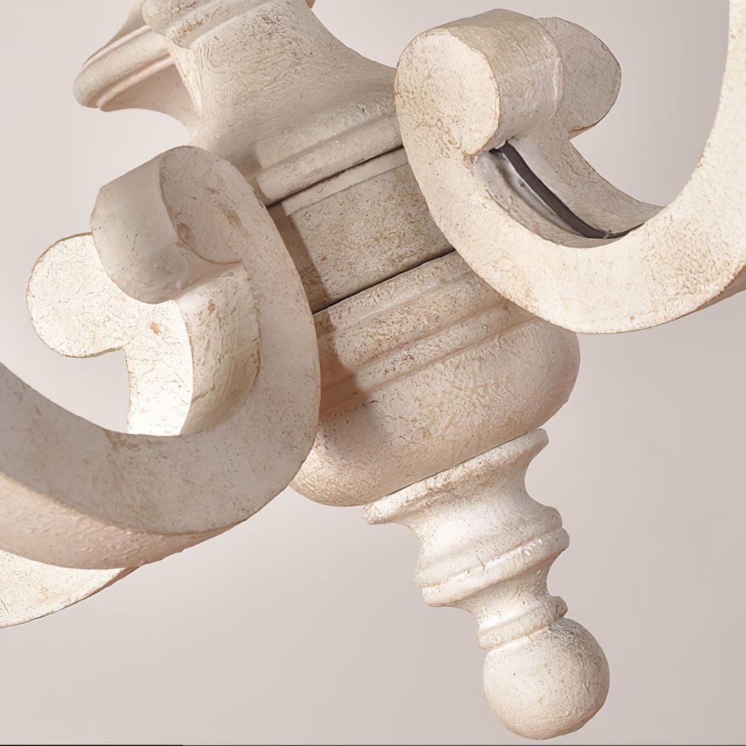 Cavendelle Wood Chandelier-Moonnatur