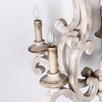 Cavendelle Wood Chandelier-Moonnatur