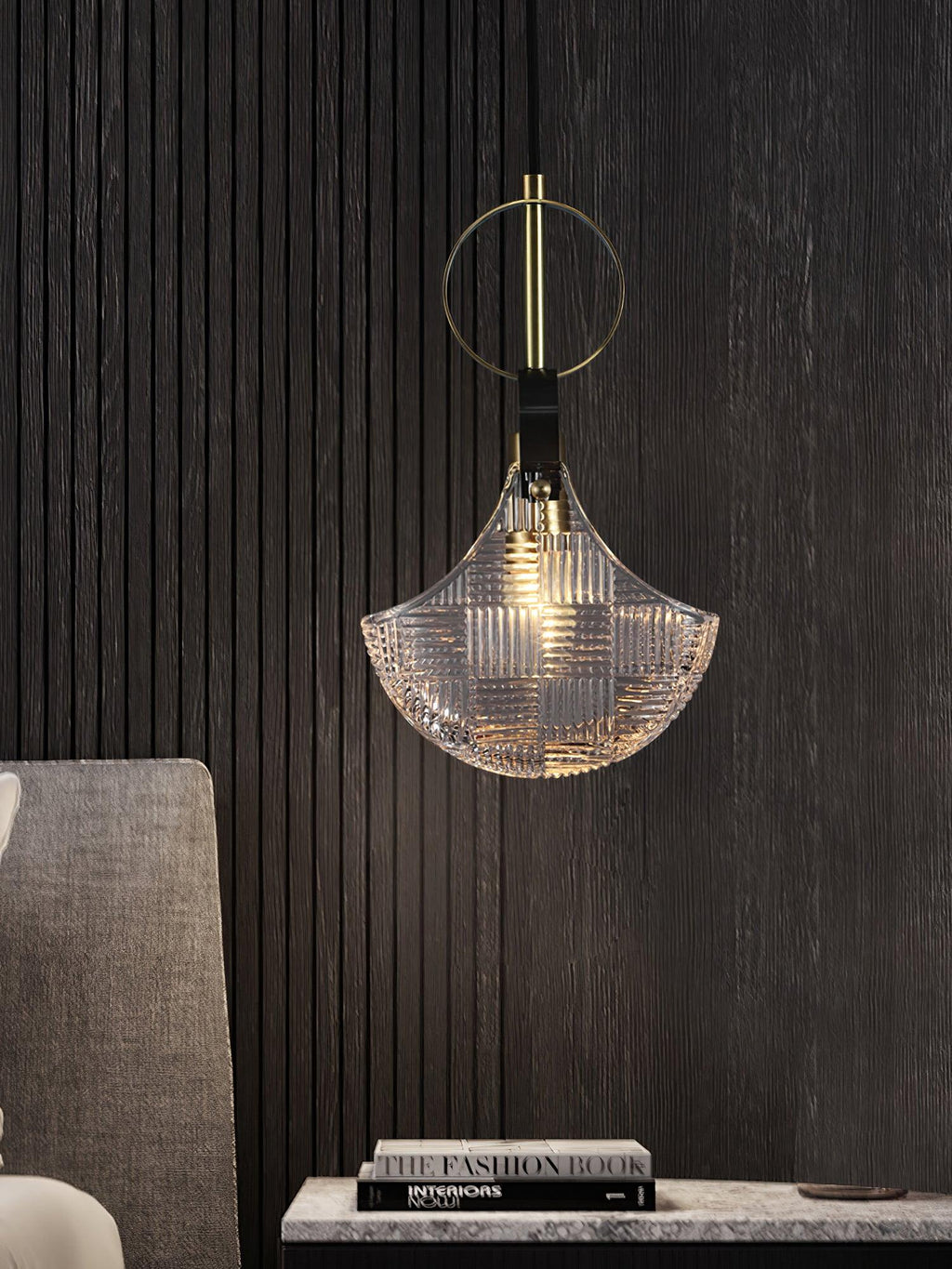 Fendelwyn Glass Pendant Light-Moonnatur