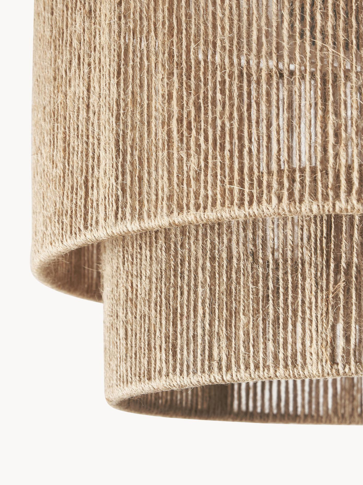 Garroweth Hemp Rope Ceiling Light-Moonnatur