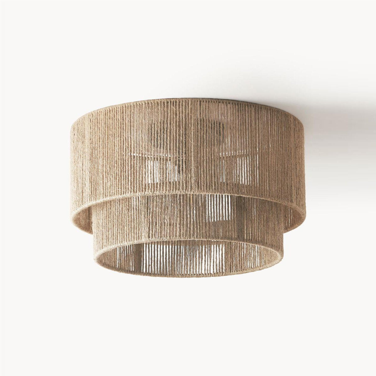 Garroweth Hemp Rope Ceiling Light-Moonnatur
