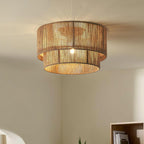 Garroweth Hemp Rope Ceiling Light-Moonnatur