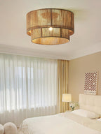 Garroweth Hemp Rope Ceiling Light-Moonnatur