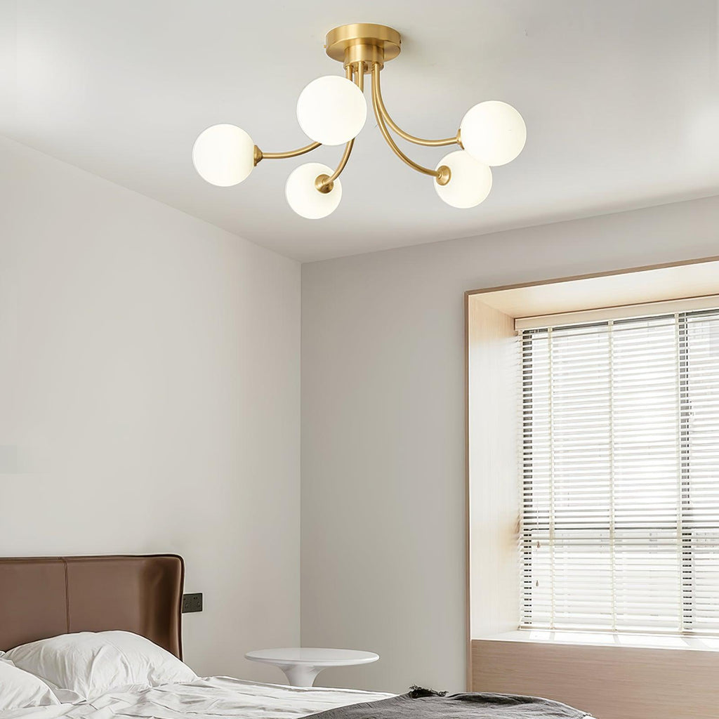 Grenelhaven Glass Ceiling Light-Moonnatur