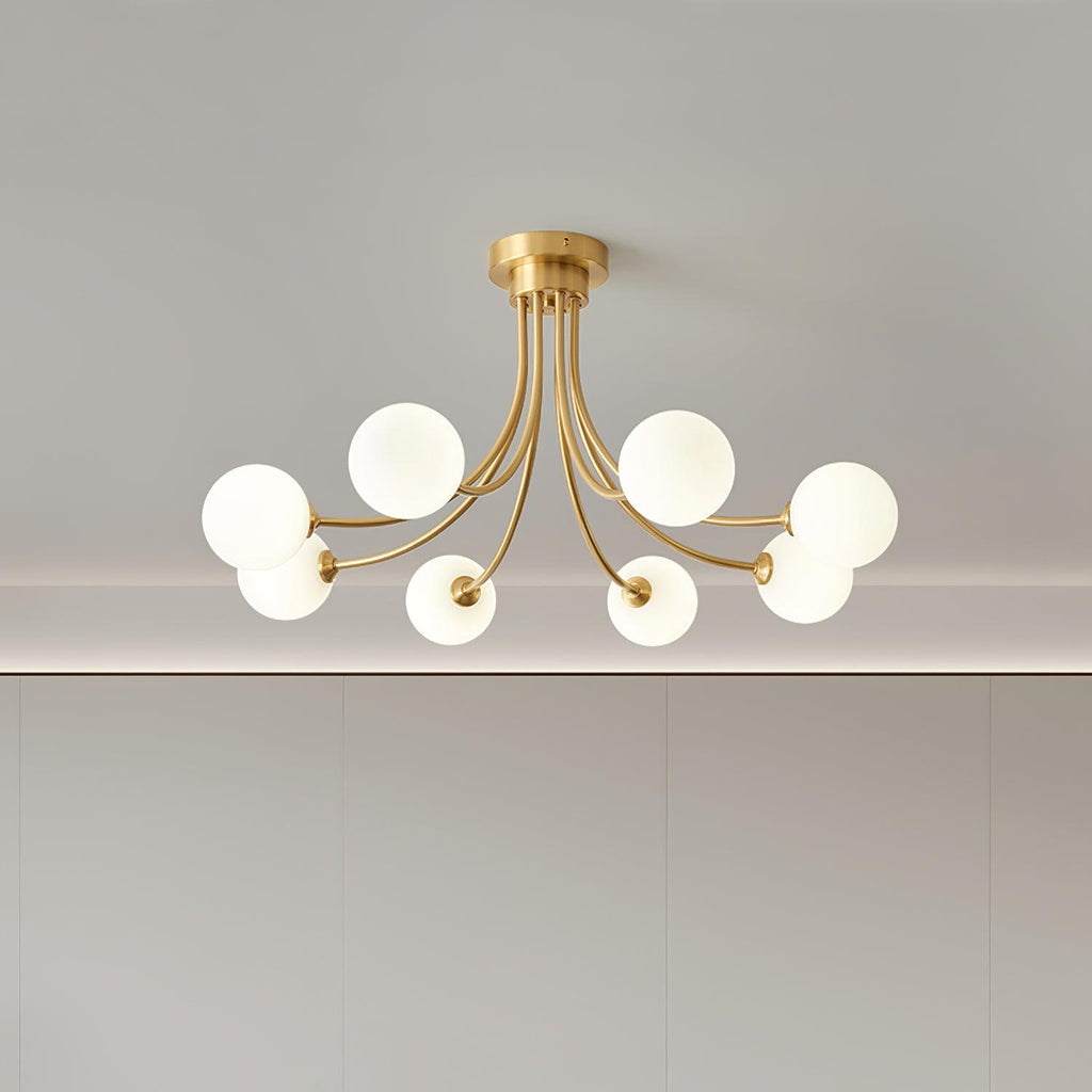 Grenelhaven Glass Ceiling Light-Moonnatur