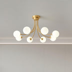 Grenelhaven Glass Ceiling Light-Moonnatur
