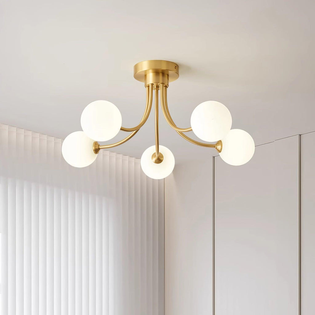 Grenelhaven Glass Ceiling Light-Moonnatur