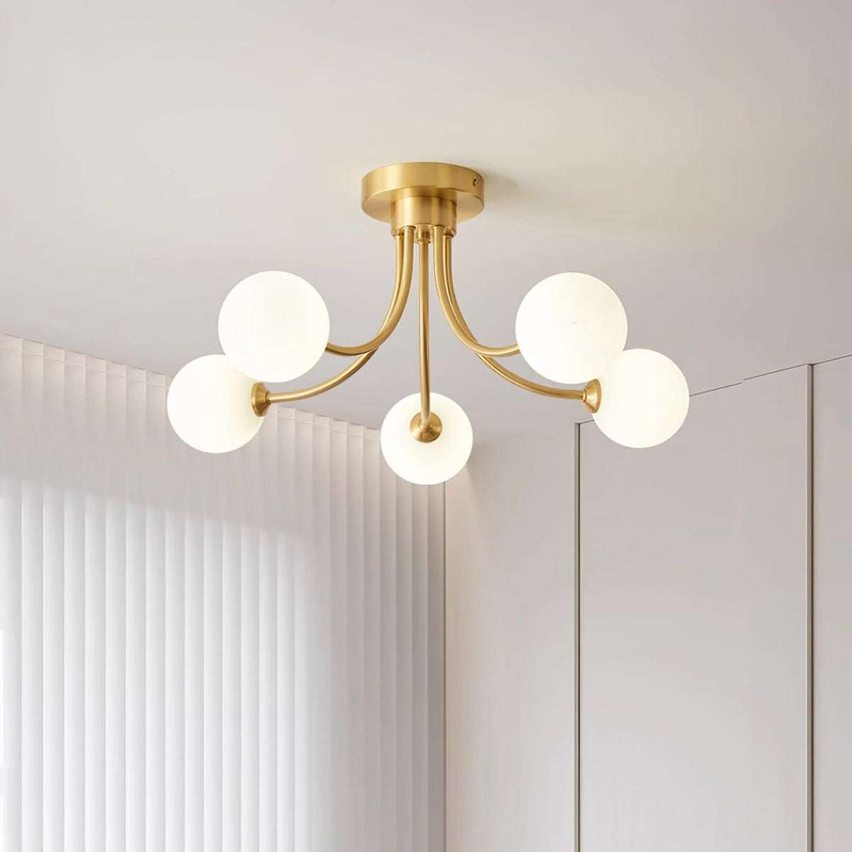 Grenelhaven Glass Ceiling Light-Moonnatur