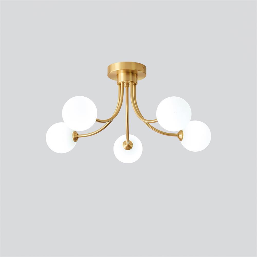 Grenelhaven Glass Ceiling Light-Moonnatur