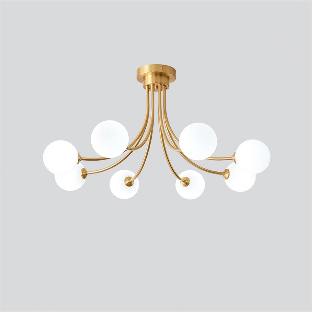 Grenelhaven Glass Ceiling Light-Moonnatur
