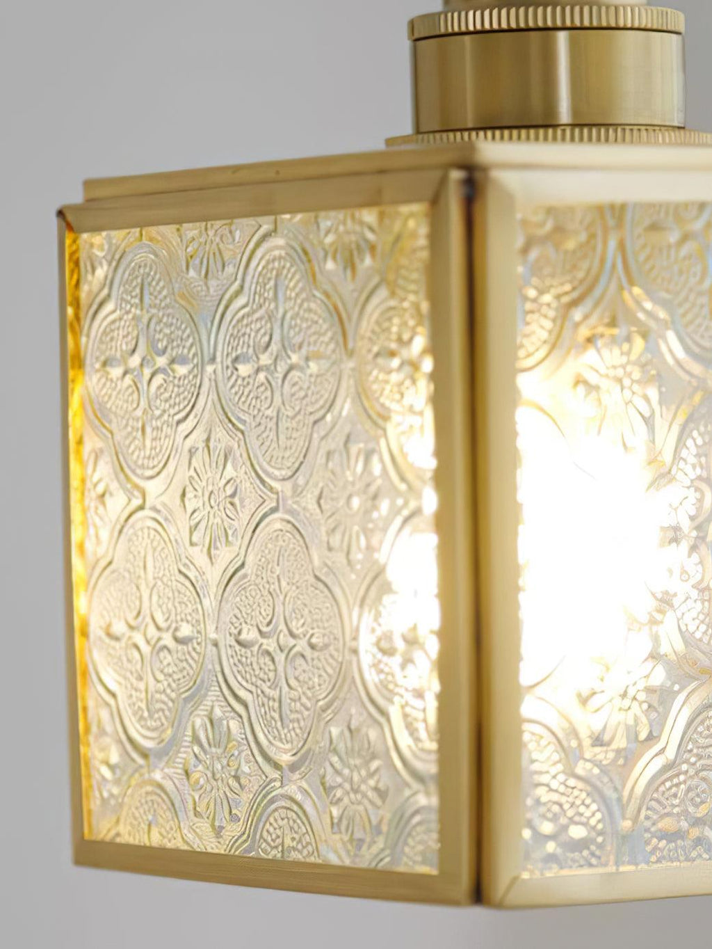 Qelise Glass Pendant Lamp-Moonnatur