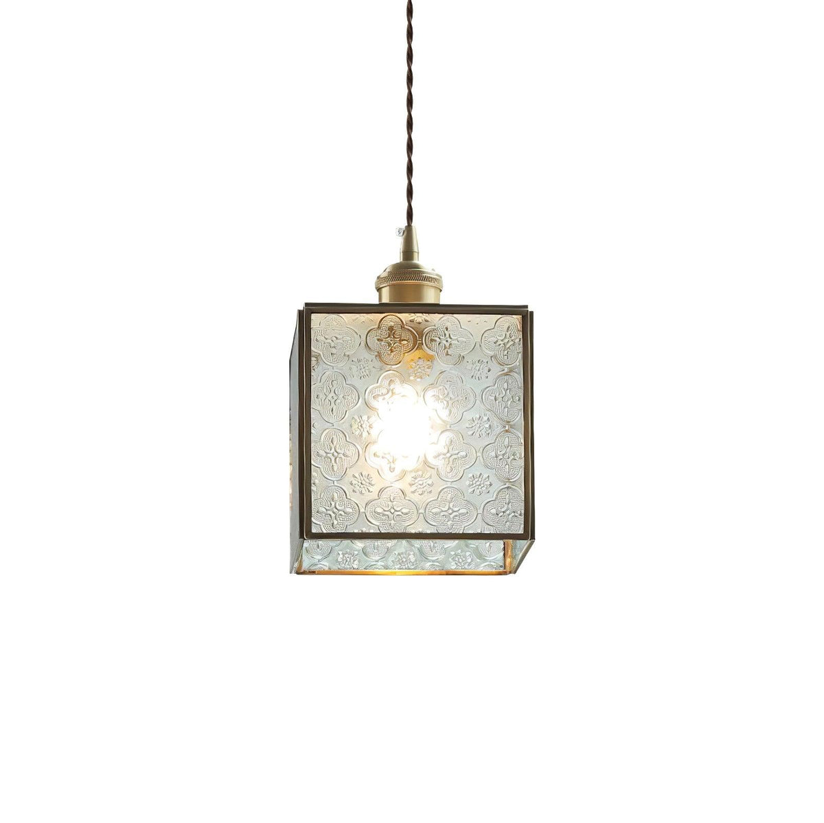Qelise Glass Pendant Lamp-Moonnatur