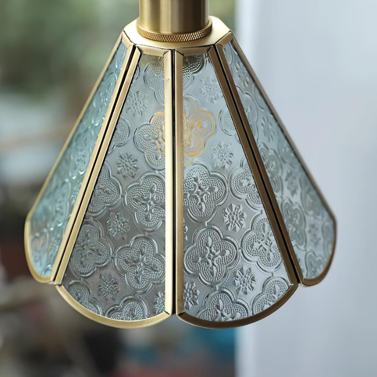 Qelise Glass Pendant Lamp-Moonnatur