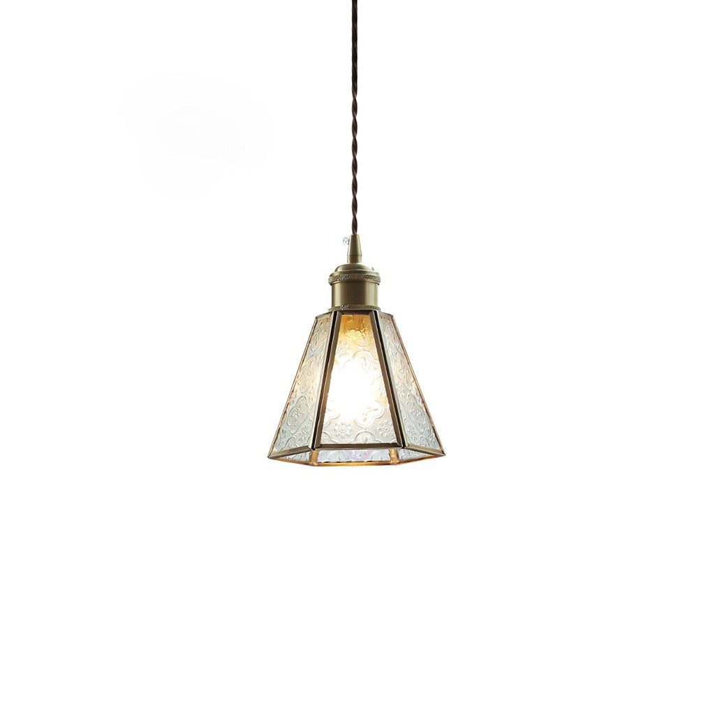 Qelise Glass Pendant Lamp-Moonnatur