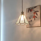 Qelise Glass Pendant Lamp-Moonnatur
