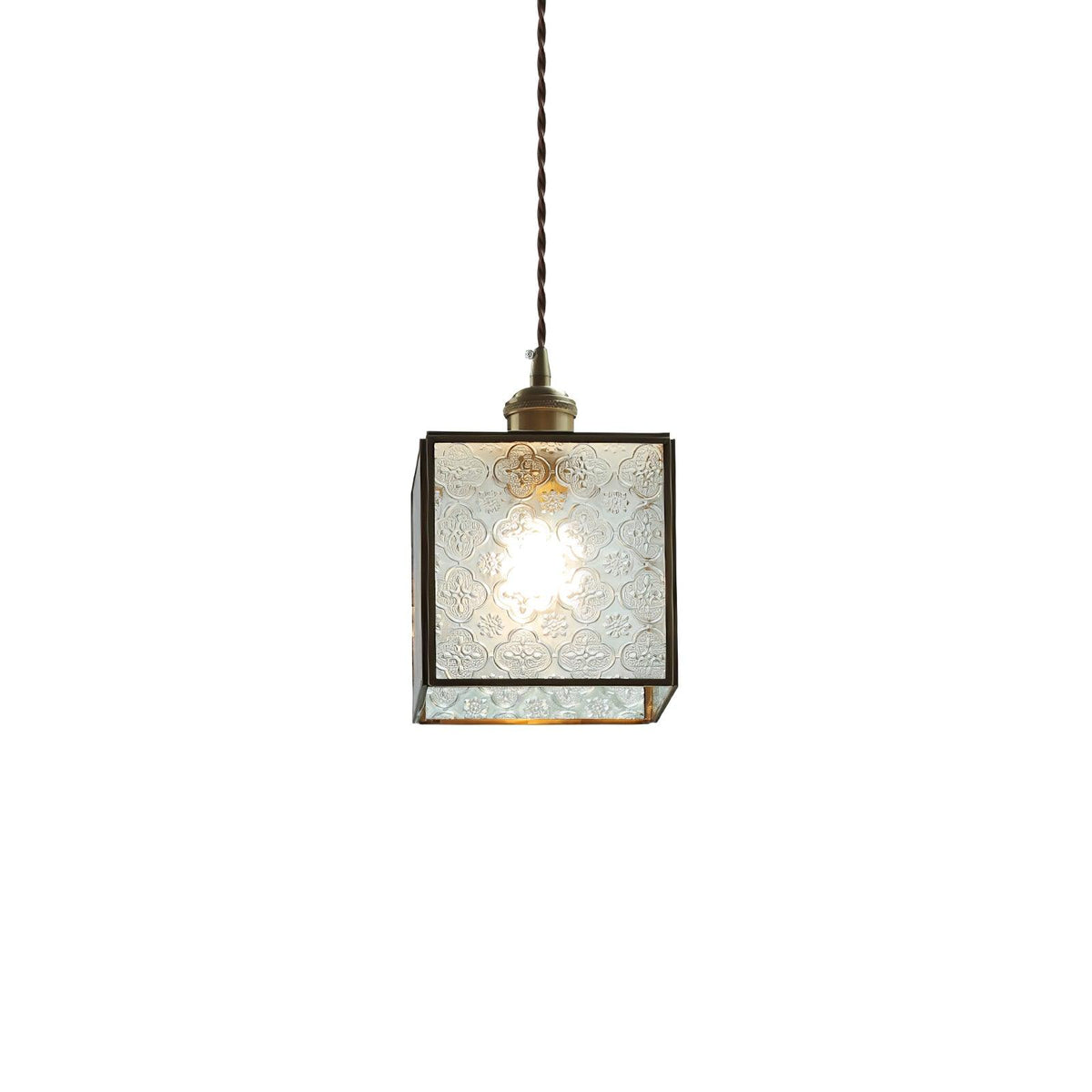 Qelise Glass Pendant Lamp-Moonnatur