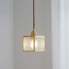 Qelise Glass Pendant Lamp-Moonnatur
