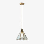 Qelise Glass Pendant Lamp-Moonnatur