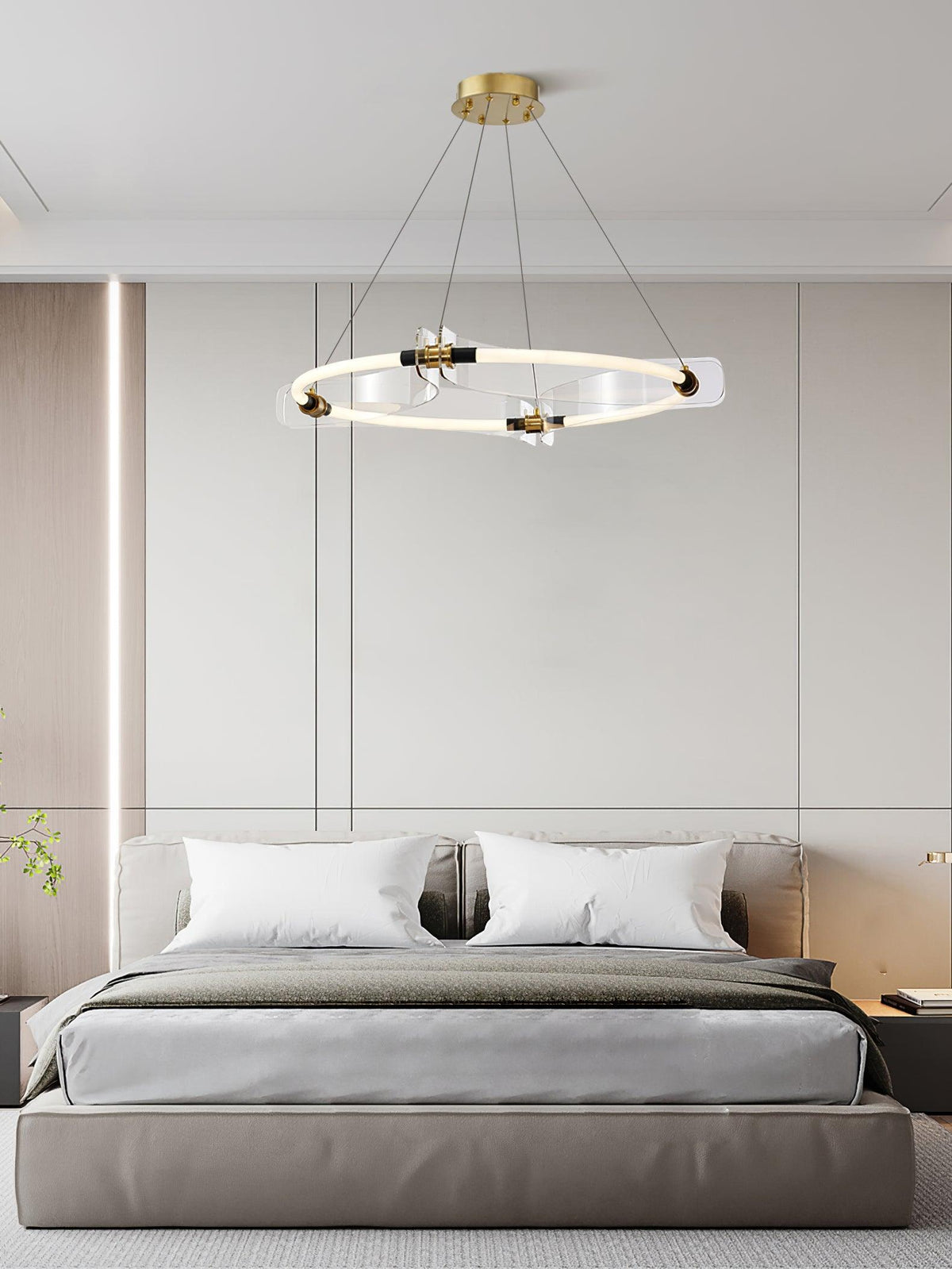 Edreneth Acrylic Chandelier-Moonnatur