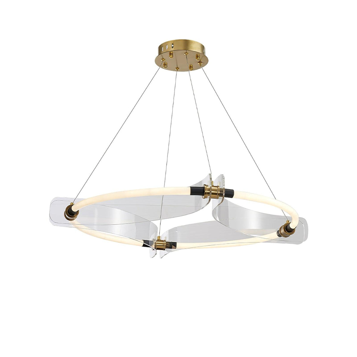 Edreneth Acrylic Chandelier-Moonnatur