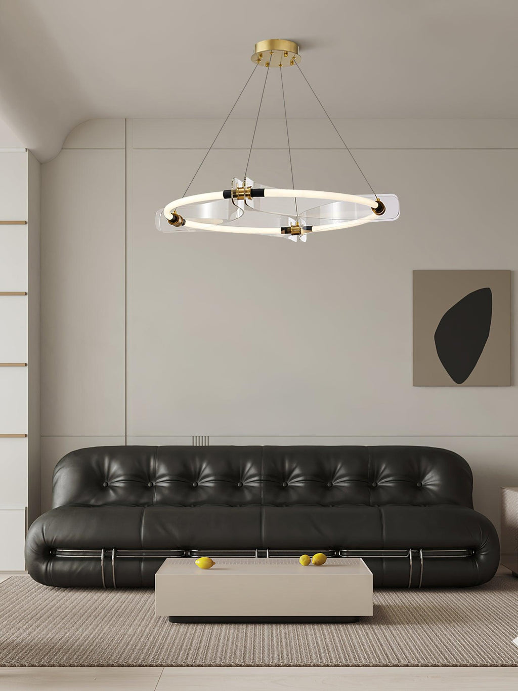 Edreneth Acrylic Chandelier-Moonnatur