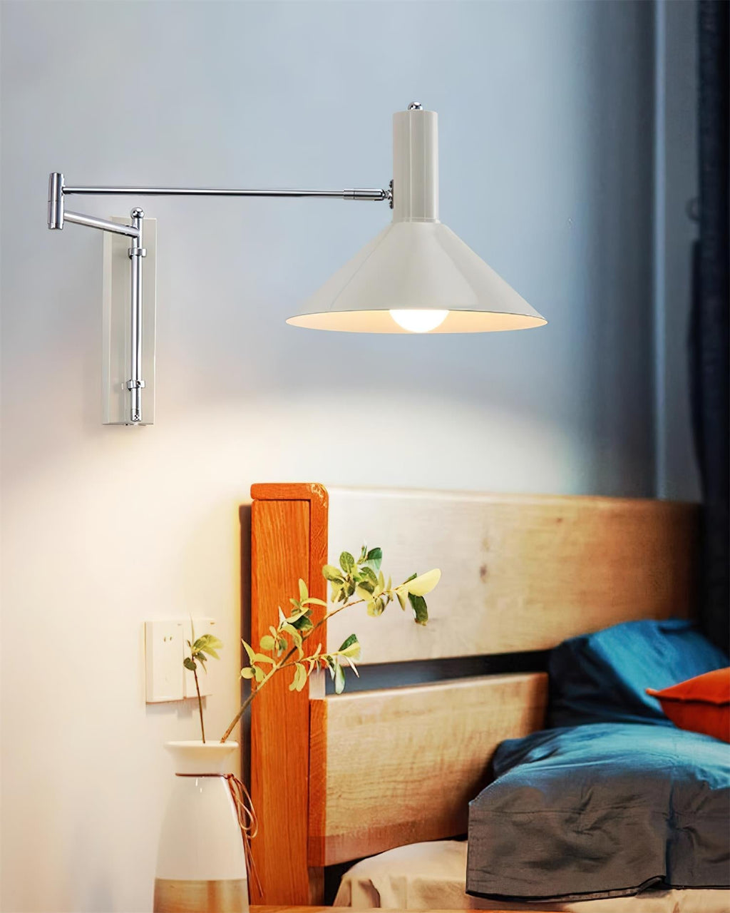 Aberbrook Metal Wall Light-Moonnatur