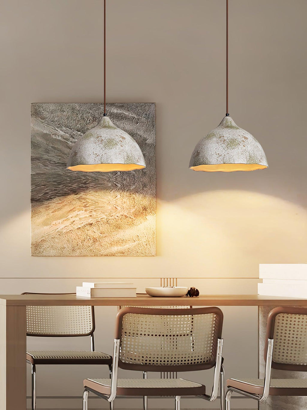 Tildenenis Wood Pendant Light-Moonnatur