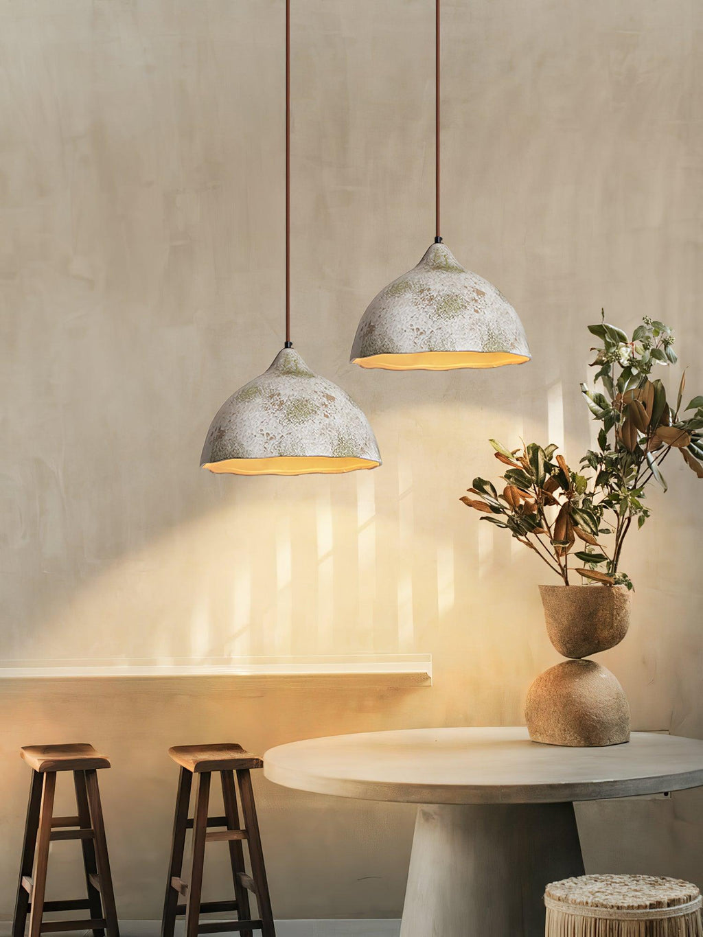 Tildenenis Wood Pendant Light-Moonnatur