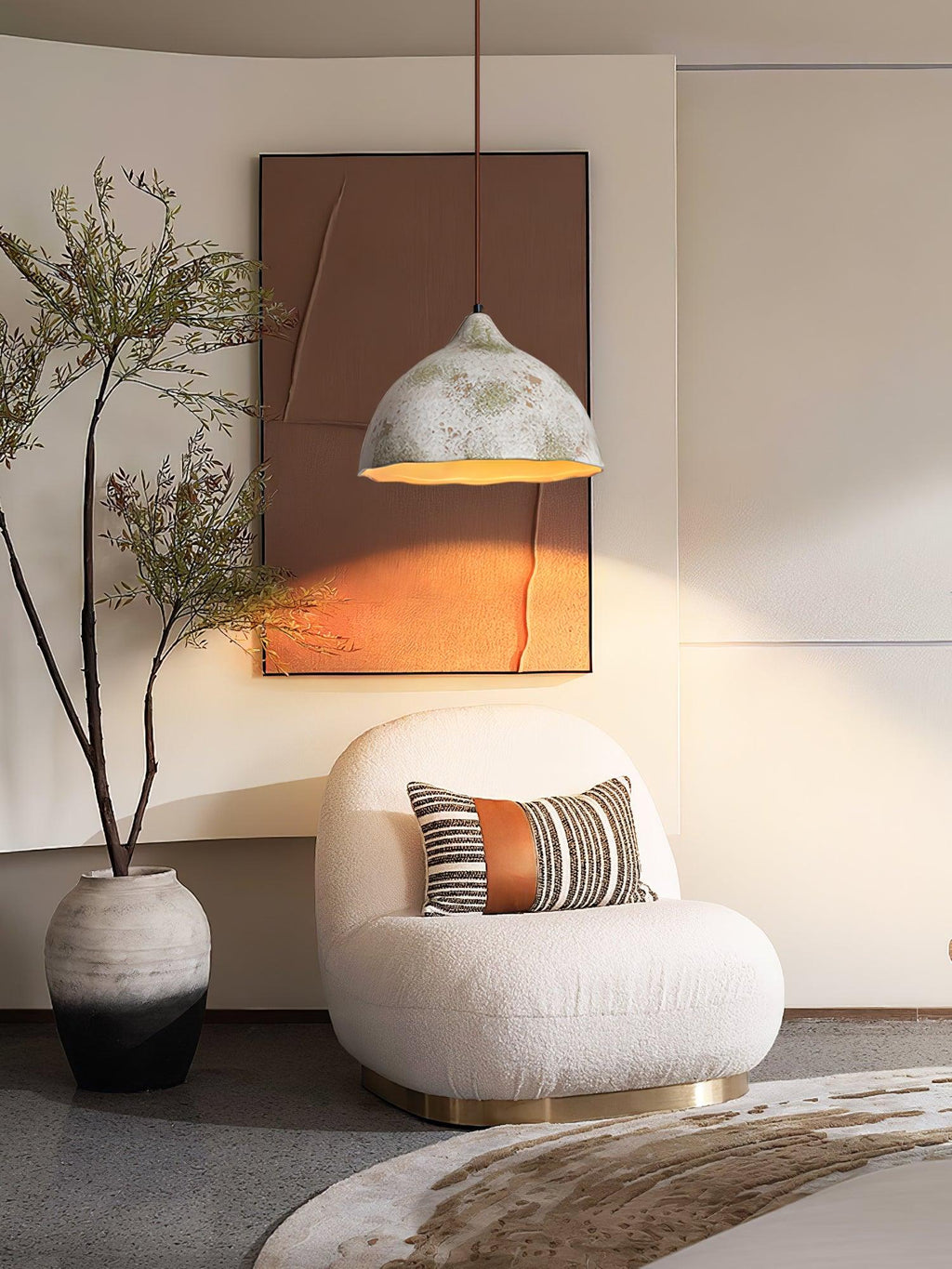 Tildenenis Wood Pendant Light-Moonnatur