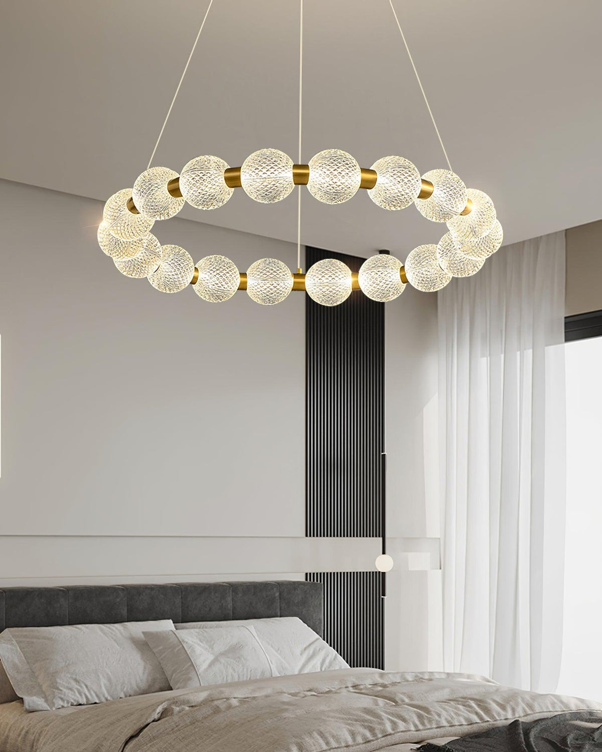 Lindenenna Acrylic Chandelier-Moonnatur