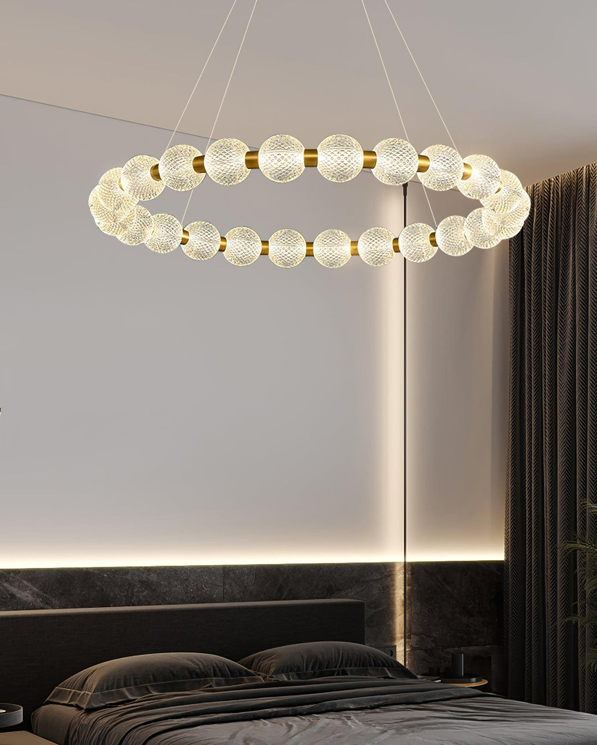 Lindenenna Acrylic Chandelier-Moonnatur