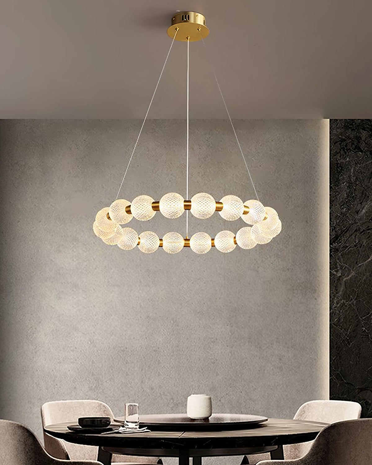 Lindenenna Acrylic Chandelier-Moonnatur
