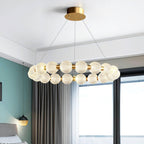 Lindenenna Acrylic Chandelier-Moonnatur