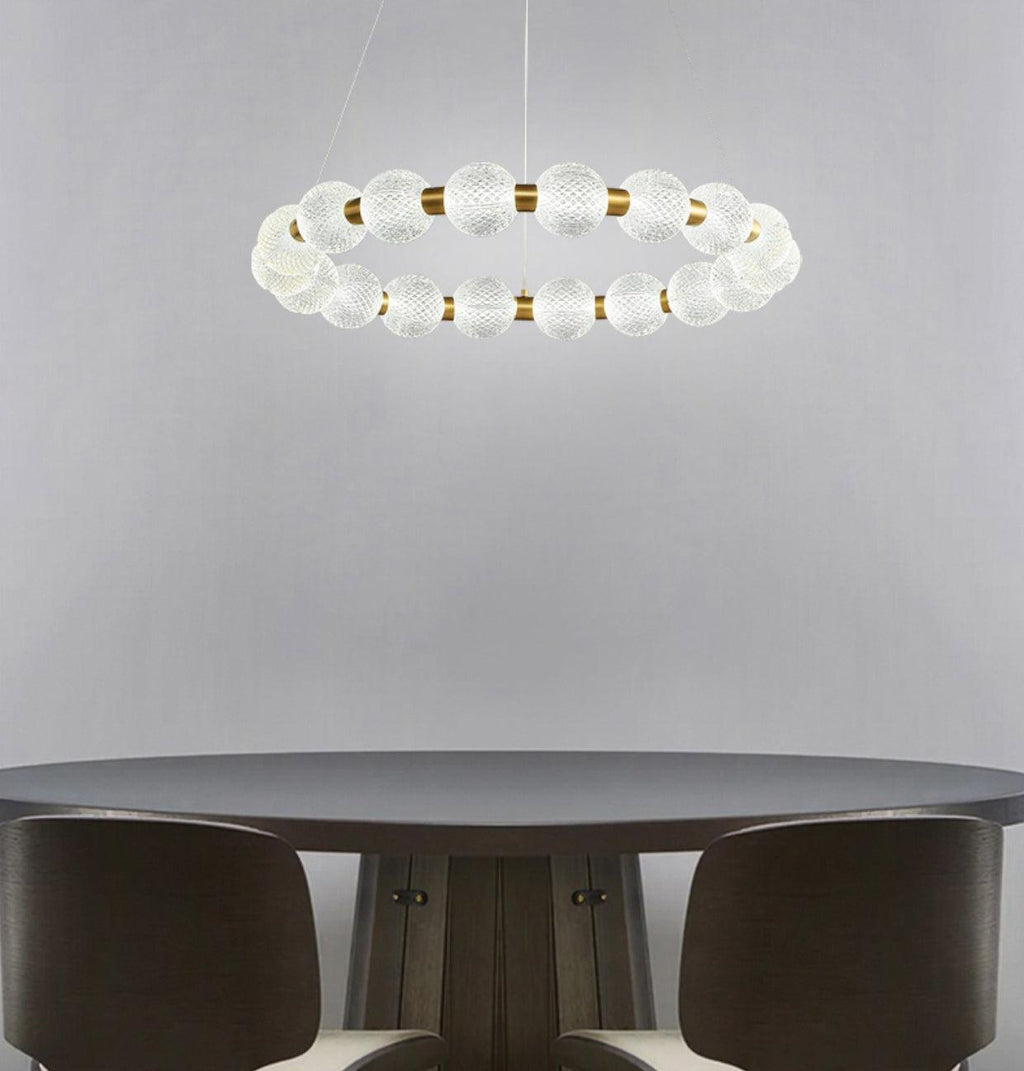 Lindenenna Acrylic Chandelier-Moonnatur