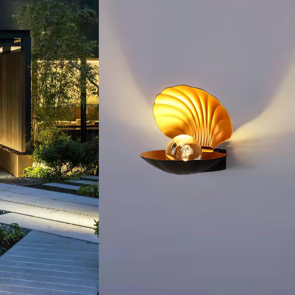 Renara Aluminium Wall Light-Moonnatur