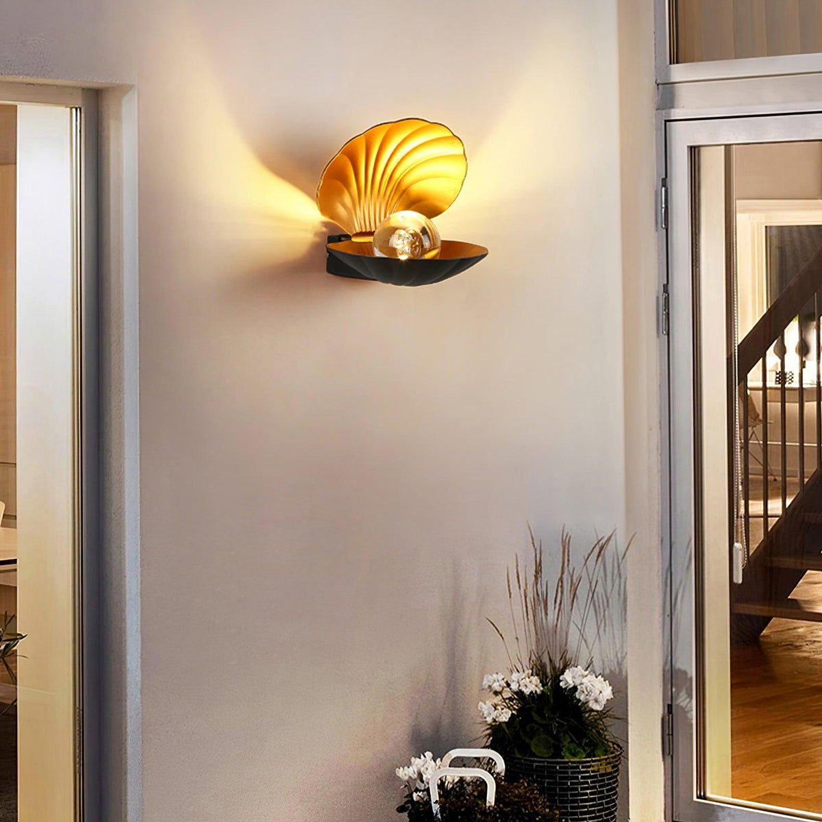 Renara Aluminium Wall Light-Moonnatur