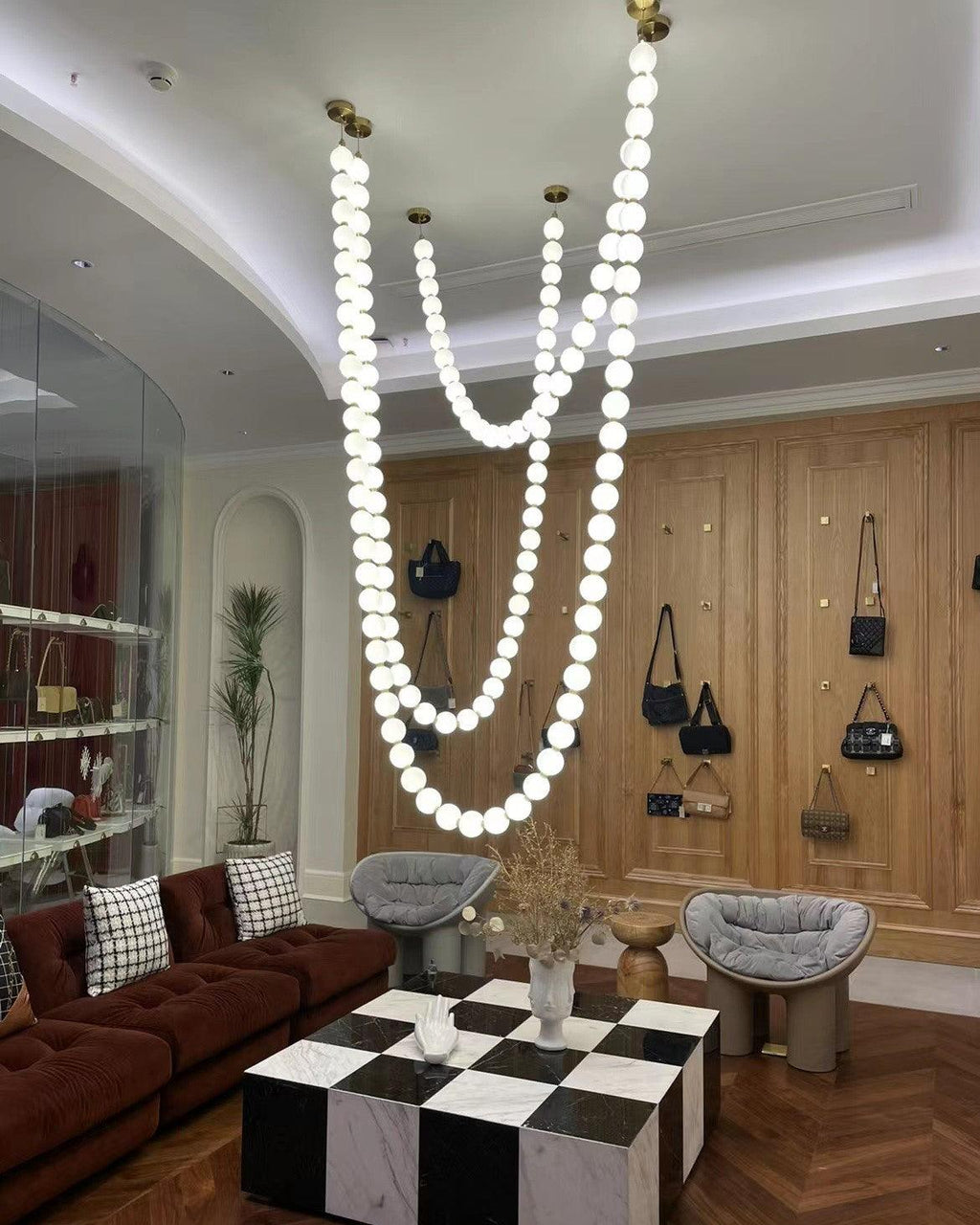 Zarenwyn Acrylic Chandelier-Moonnatur