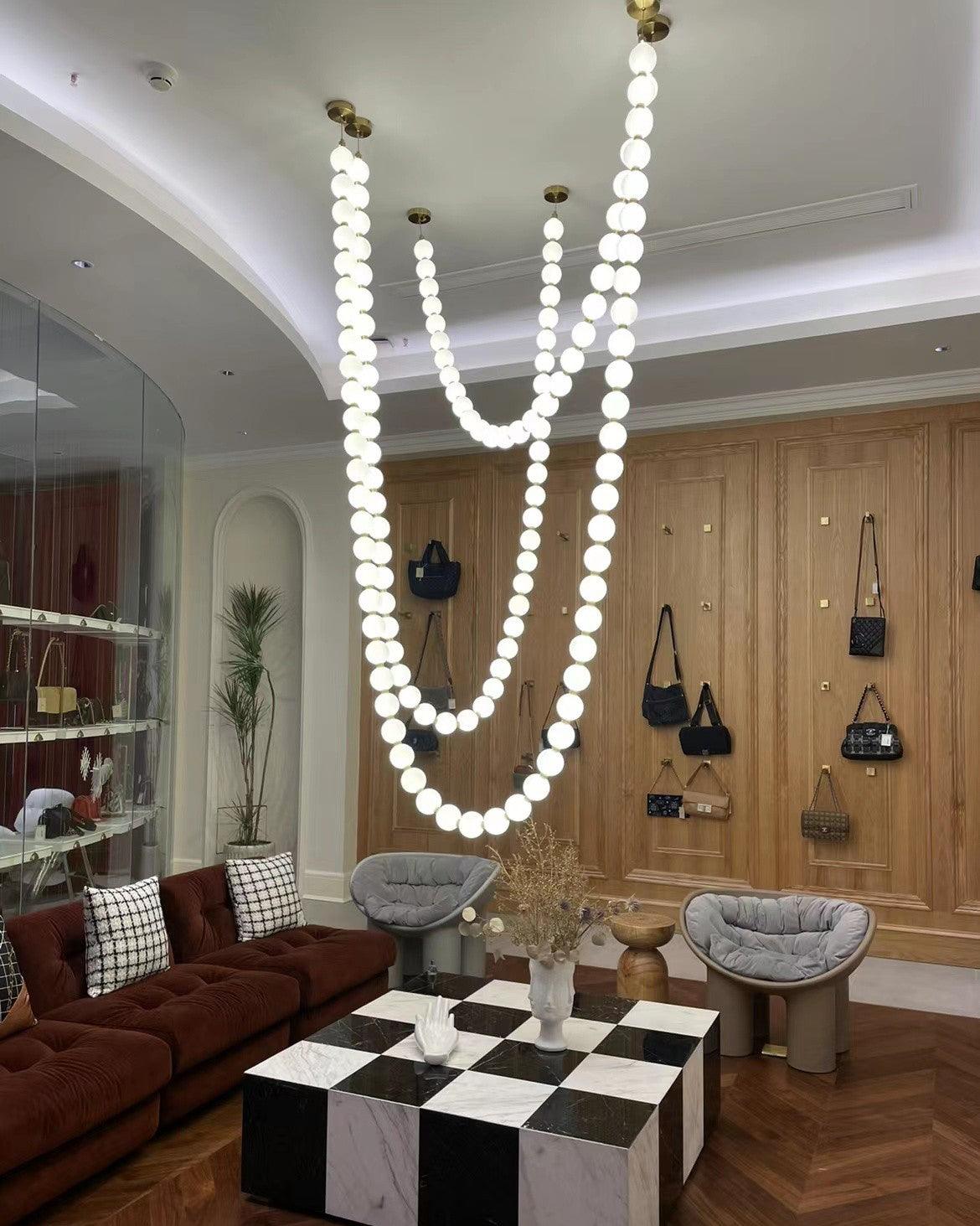 Zarenwyn Acrylic Chandelier-Moonnatur