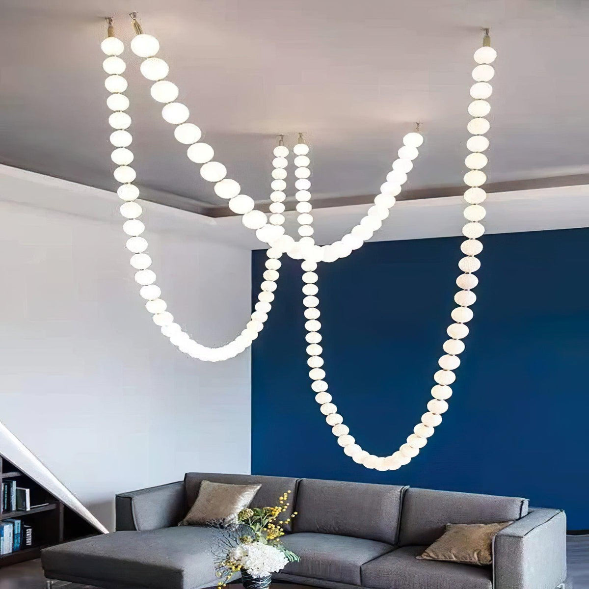 Zarenwyn Acrylic Chandelier-Moonnatur