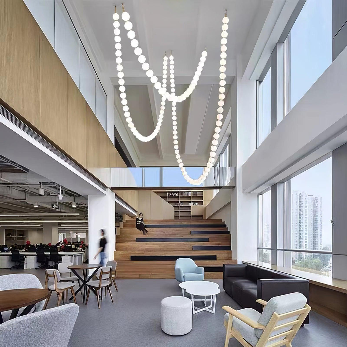 Zarenwyn Acrylic Chandelier-Moonnatur
